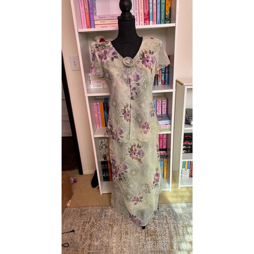 Vintage Maxi floral dress
